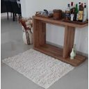 Ver imagem 1 de Tapete Algodão P Sala/Quarto 0,60 x 0,90 - Cru Pelo Alto