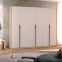 Ver imagem 1 de Roupeiro Herval Ph1807 100% Mdf Carvalho Nature/off White