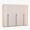 Ver imagem 2 de Roupeiro Herval Ph1807 100% Mdf Carvalho Nature/off White