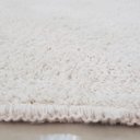 Ver imagem 2 de Tapete de Algodão Redondo para Sala, Quarto e Escritório - Tamanho - 2,00 x 2,00M - Cor Cru Baixo