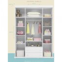 Ver imagem 3 de Guarda-Roupa Infantil 4 Portas 2 Gavetas Isabelle Phoenix Baby