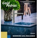 Ver imagem 3 de Adesivo Vinil Marmore 3m X 61cm:azul Macaubas