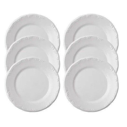 Conjunto de Pratos de Sobremesa 06 Peças Pomerode Schmidt