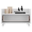 Ver imagem 5 de Gabinete Balcão Banheiro 80cm com Rodízios Branco