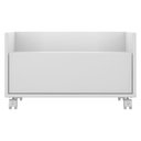 Ver imagem 6 de Gabinete Balcão Banheiro 80cm com Rodízios Branco