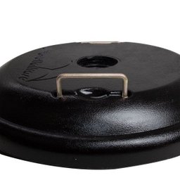 Base Concreto para Guarda-sol Redonda 22kg Preta Mor - 7