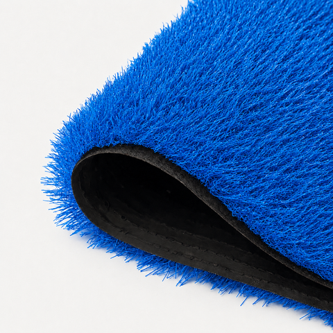 por m² Grama Sintética Artificial 20mm com Proteção UV e Antifungo Azul Rm Decor
