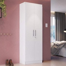 Armário Multiuso com Chave 2 Portas 5 Prateleiras Doha 9595 - 1 Armário Multiuso com Chave 2 Portas 5 Prateleiras Doha 9595 - 1