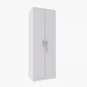 Ver imagem 2 de Armário Multiuso com Chave 2 Portas 5 Prateleiras Doha 9595