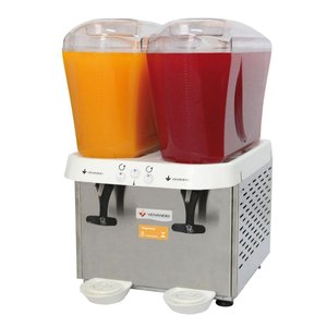 Refresqueira Máquina Suco Suqueira Inox Rv216 2 Tanque 16 L venâncio 127v 127v