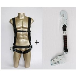 Kit Cinto Segurança 3 Argolas Com Trava Quedas Dg6002 Dg9000 - 1