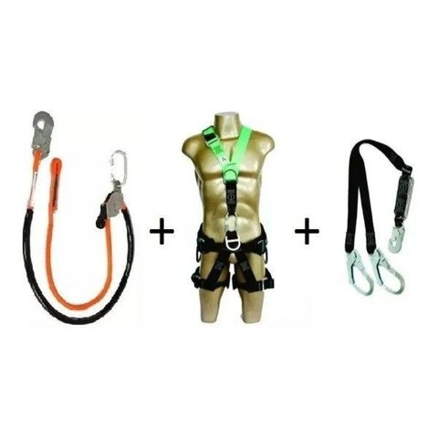 Kit Cinto Paraquedista 5 Pontos +Talabarte Y+ Posicionamento