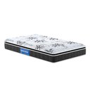 Ver imagem 1 de Colchão Solteiro Espuma D40/20 Guarda Costas Premium Hiper Firme Euro Pillow Black (78x188x22) -
