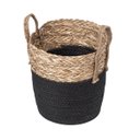 Ver imagem 1 de Cesto Oca Ratan com Preto - 42cm