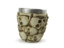 Ver imagem 6 de Copo De Shot Dose Em Aço Inox Resina Modelo 18 Caveiras Colecionável Decorativo Tequila Whisky Vodka