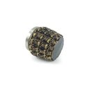 Ver imagem 3 de Copo Dose Shot Em Aço Inox Resina Modelo Mil Caveiras Colecionável Decorativo Whisky Vodka Tequila