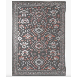 Tapete Sala Classico Oriental 150x200 Cm Tipo Belga 56 Chumbo - 2