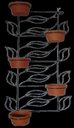 Ver imagem 1 de Suporte Para Plantas em forma de Folhas para 5 Vasos