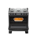 Ver imagem 2 de Fogão 5 Bocas Atlas Mônaco Plus Mesa de Inox Bivolt Titanium