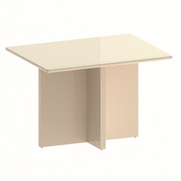 Mesa de Jantar Casa D Valencia 1,20 S/Vidro Off White - 1