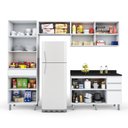 Ver imagem 4 de Armário Cozinha Completa Top Class 4 Peças Com Balcão Branco