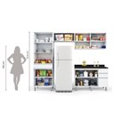 Ver imagem 6 de Armário Cozinha Completa Top Class 4 Peças Com Balcão Branco