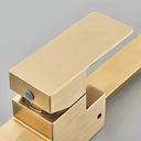 Ver imagem 4 de Torneira Gourmet Slim em L Cozinha Monocomando Misturador Cor Dourada - Brinovar