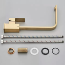 Ver imagem 2 de Torneira Gourmet Slim em L Cozinha Monocomando Misturador Cor Dourada - Brinovar