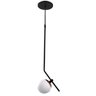 Pendente Jabuticaba Preto/Cobre Globo Lateral Leitoso LED 6000K 5W G9 Bivolt - 1