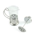 Ver imagem 4 de Cafeteira Francesa Com Prensa 350ml De Vidro e Aço Inox Café Chá Livon Coffee