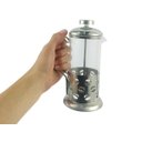 Ver imagem 6 de Cafeteira Francesa Com Prensa 350ml De Vidro e Aço Inox Café Chá Livon Coffee