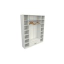 Ver imagem 4 de Armário Colmeia Cabideiro Gaveta M3 100% Mdf (Closet Lojas)