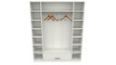 Ver imagem 1 de Armário Colmeia Cabideiro Gaveta M3 100% Mdf (Closet Lojas)