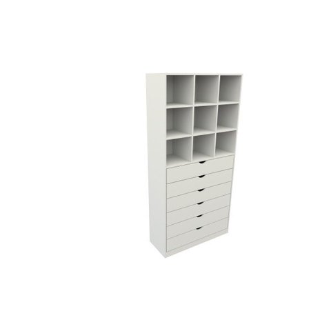 Armário Colmeia Gaveteiro Misto M15 100%mdf Closet Loja