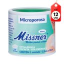 Ver imagem 1 de Kit C-12 Missner Fita Microporosa Branco 2,5cm X 90cm