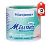 Kit C-12 Missner Fita Microporosa Branco 2,5cm X 90cm - 1
