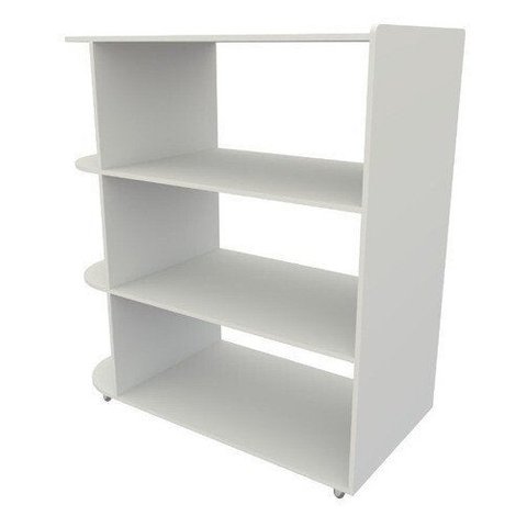 Expositor Central Multiuso Com Rodinhas M5 100% Mdf