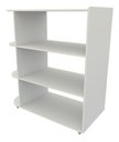 Ver imagem 1 de Expositor Central Multiuso Com Rodinhas M5 100% Mdf