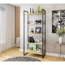 Ver imagem 1 de Estante de Livros Industrial 80cmx186,6cm 5 Prateleiras Porto