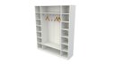 Ver imagem 3 de Armário Colmeia Cabideiro M8 100% Mdf Closet Roupa Loja