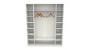 Ver imagem 4 de Armário Colmeia Cabideiro M8 100% Mdf Closet Roupa Loja