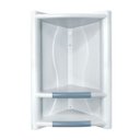 Ver imagem 6 de Kit Acessórios para Banheiro 5 Peças Branco + Cantoneira Grande