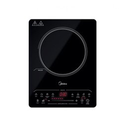 Cooktop de Indução Midea 1 Boca Portátil Preto Cyad12 – 220 Volts - 1 Cooktop de Indução Midea 1 Boca Portátil Preto Cyad12 – 220 Volts - 1