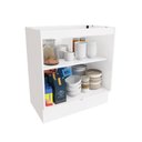 Ver imagem 2 de Balcão Celeste Kappesberg 100% Mdf 2 Portas Branco/verde 80cm