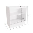 Ver imagem 3 de Balcão Celeste Kappesberg 100% Mdf 2 Portas Branco/verde 80cm