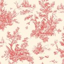 Ver imagem 1 de Papel de Parede Romântico Abby Rose 3 Floral Vermelho Ab27657