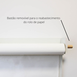Painel Lousa para Crianças Criativa Educativa Montessori Infantil + Bobina de Papel - 2