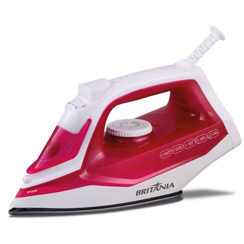 Ferro de Passar Britânia BFV201R Super Carbon 1250W 220V