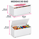 Ver imagem 5 de Mini Cama Infantil Quarto Criança Colchão e Baú Patrulha Skye Incluso