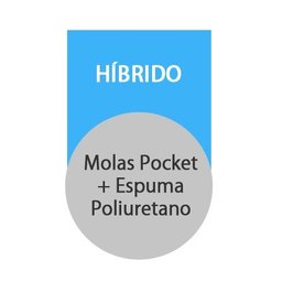 Conjunto Castor Silver Star Air Pocket Hibrido Double Face 158x198x34 + Box Castor - 2